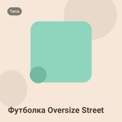 Футболка Oversize Street