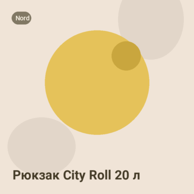 Рюкзак City Roll 20 л